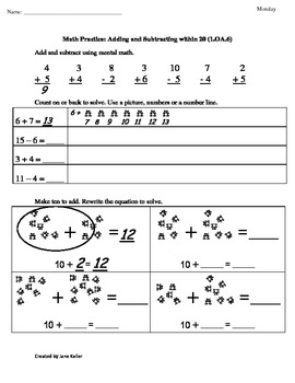 Featured image of post 1St Grade Common Core Math Problem