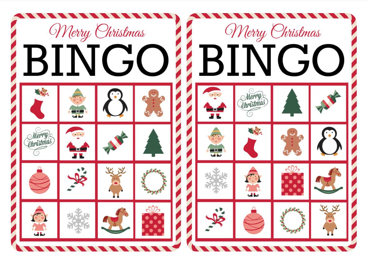 Featured image of post 20 Free Printable Christmas Bingo Cards