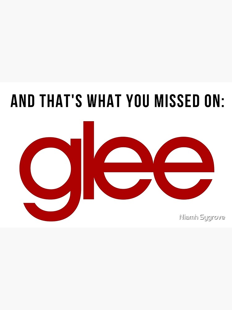 Featured image of post And That&#039;s What You Missed On Glee