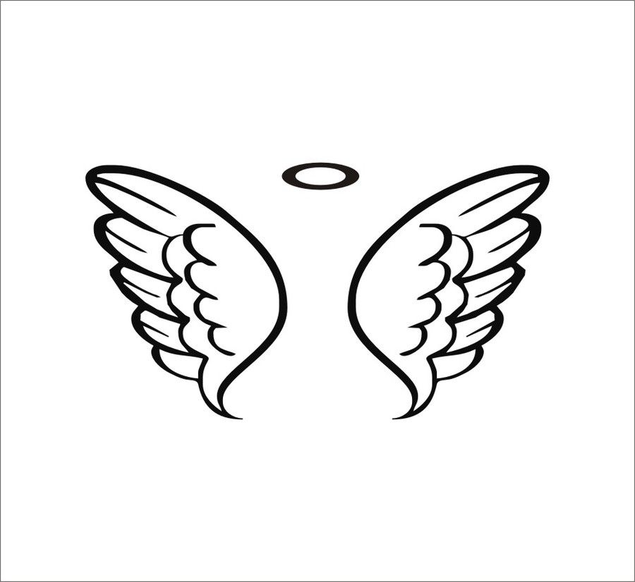 Featured image of post Baby Angel Wings Drawing