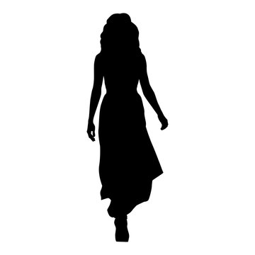 Featured image of post Back Woman Silhouette Walking Away