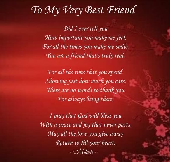 Featured image of post Best Friend Poems For Him