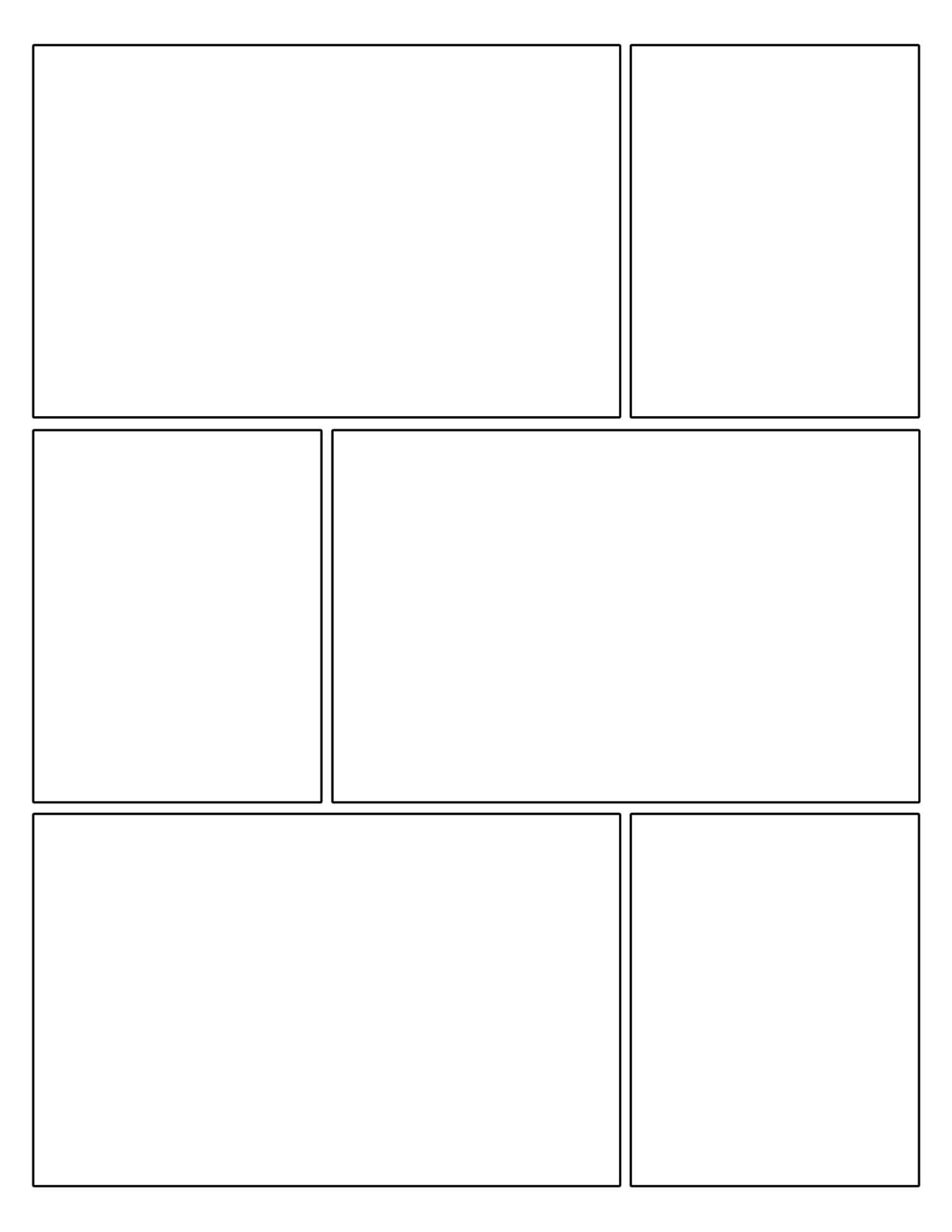 Featured image of post Comic Panel Template Printable