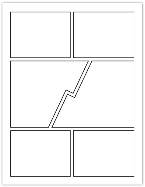 Featured image of post Comic Strip Comic Panel Template