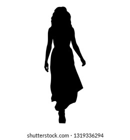 Featured image of post Dress Woman Walking Away Silhouette