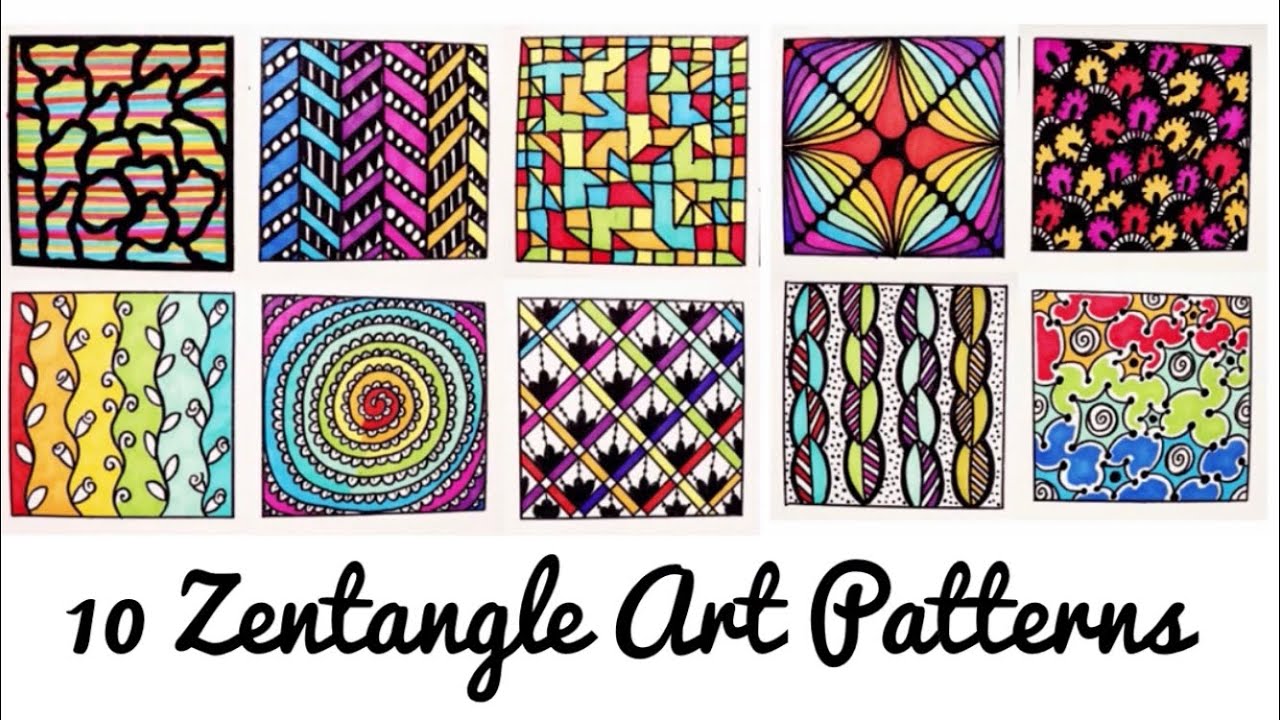 Featured image of post Easy Patterns To Draw And Colour