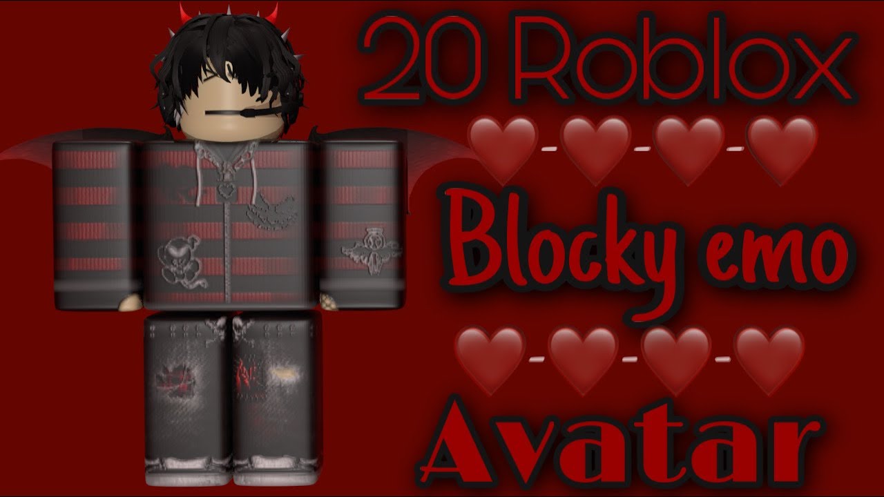 Featured image of post Emo Blocky Roblox Avatar Boy