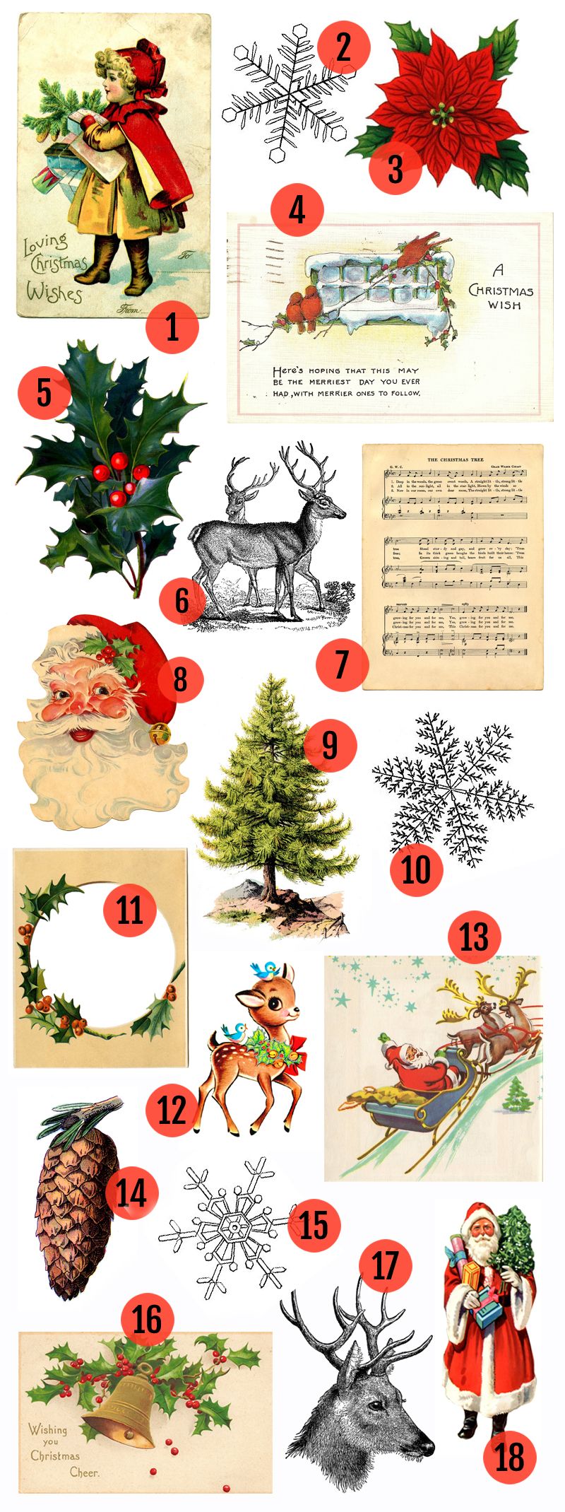 Featured image of post Free Vintage Christmas Clip Art