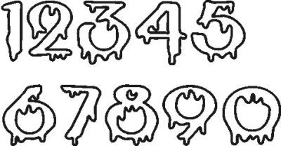 Featured image of post Halloween Font Numbers