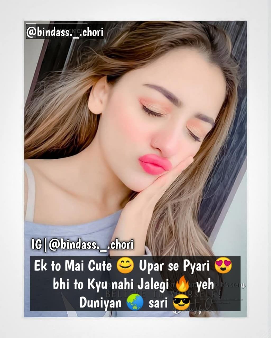 Featured image of post Instagram Bindass Attitude Status For Girls