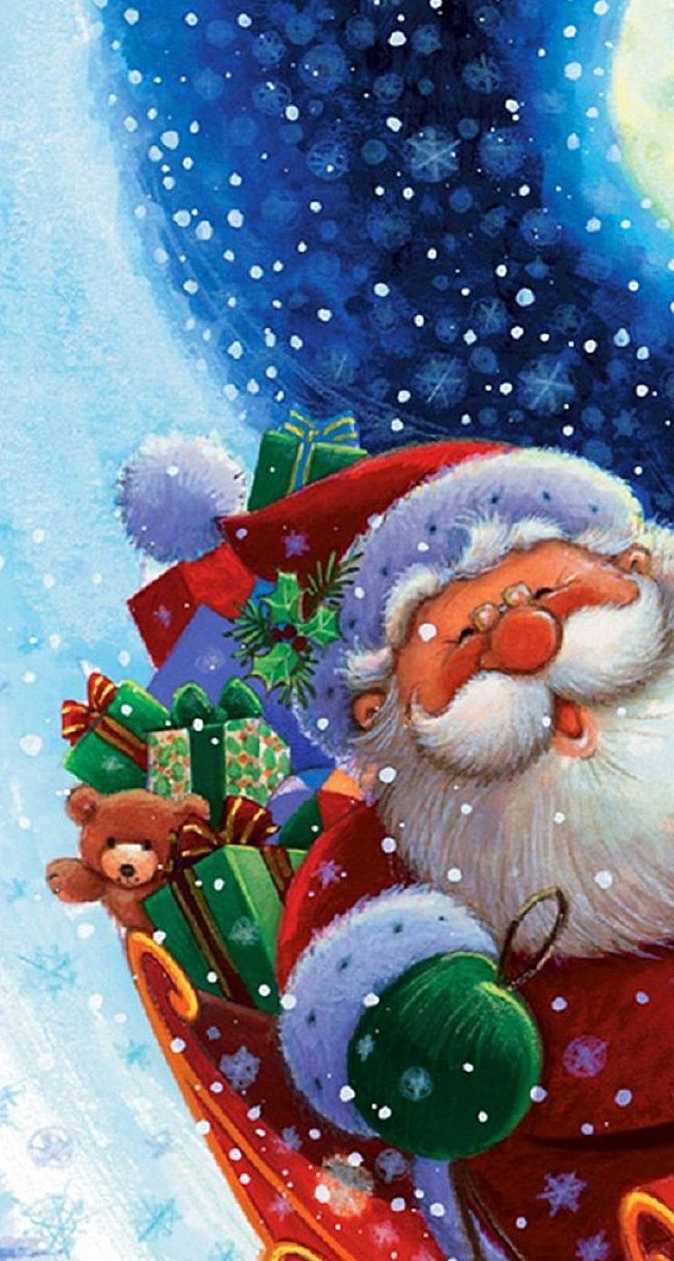 Featured image of post Iphone Santa Claus Wallpaper