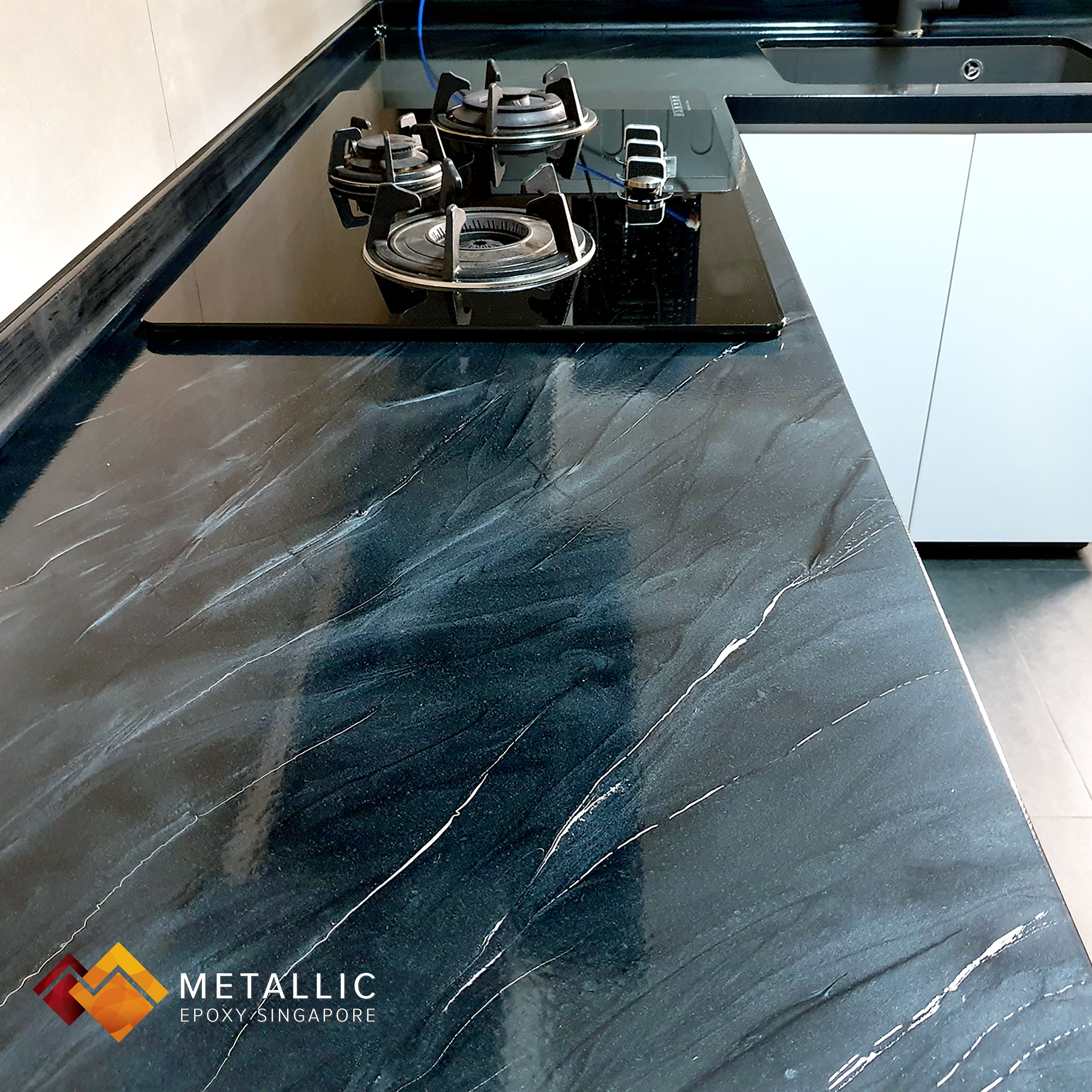 Featured image of post Metallic Epoxy Countertop Designs