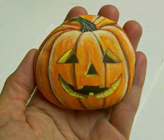 Featured image of post Painted Rock Pumpkin